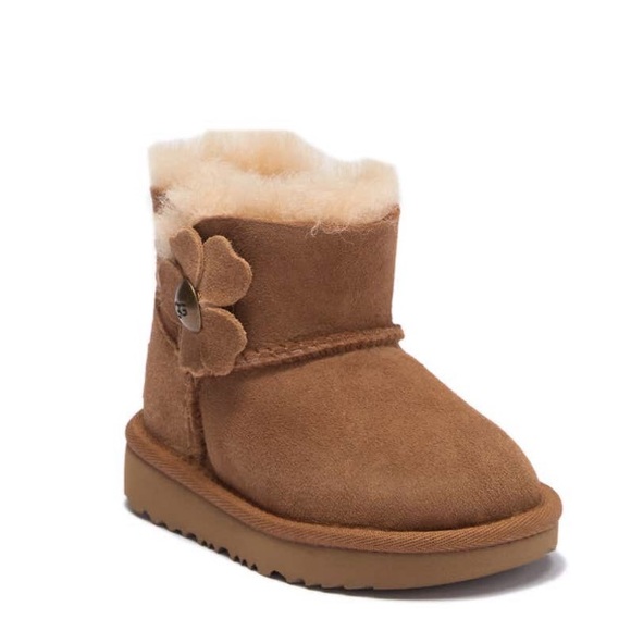 ugg bailey button poppy chestnut